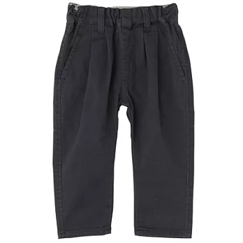 [MUJI 無印良品]幼兒有機棉混綾織彈性打摺褲90深藍