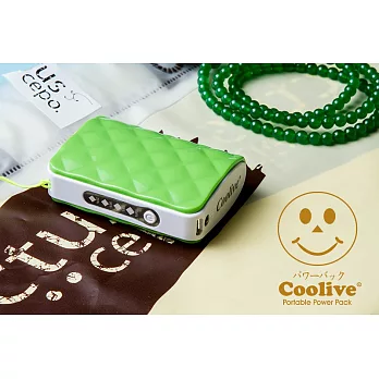Coolive「經典小包」5200mAh行動電源綠色