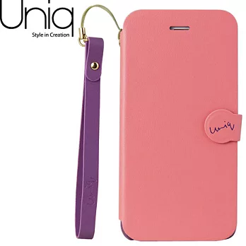 Uniq Lolita iPhone 6皮套(附手腕繩)-粉紅