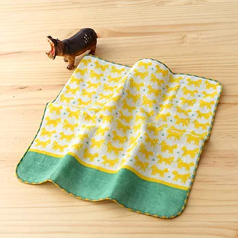 【taoru】町娘 ‧ 假日動物園｜ 狐狸 - 日本毛巾 25x25cm (仕女手巾、童巾) – What does the fox say 