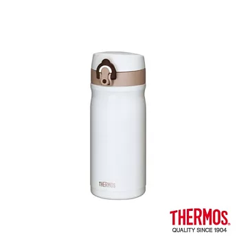 【THERMOS 膳魔師】不銹鋼真空保溫杯0.35L(JMY-350-VAN)VAN(香草白色)