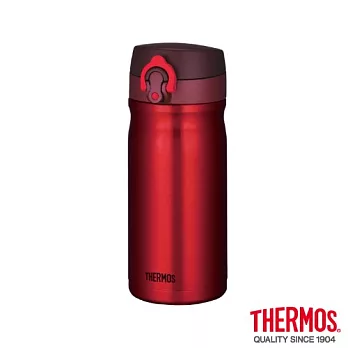 THERMOS 膳魔師 不鏽鋼真空保溫杯0.35L(JMY-350-CSS) CSS(紅色)