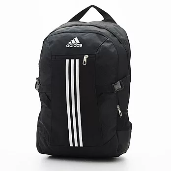 ADIDAS 輕量光感雙層次大型後背包黑色
