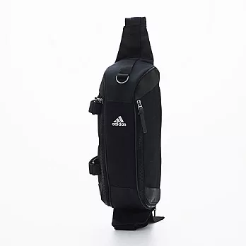 ADIDAS 黑武士系列運動機能隨身側背包黑色