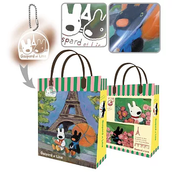 麗莎和卡斯柏-PP大提袋A款(麗+卡)