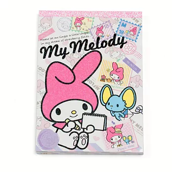 《Sanrio》美樂蒂談心郵件系列A6便條本