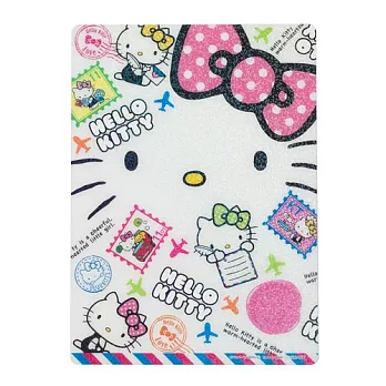 《Sanrio》HELLO KITTY談心郵件系列大臉閃閃墊板