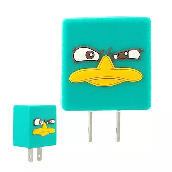 【Disney】可愛造型充電轉接插頭 USB充電器-泰瑞/史迪奇泰瑞