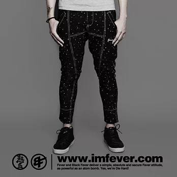 熱血FEVER SPRAY哈倫褲S黑色