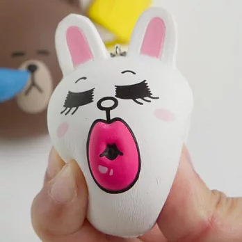 《LEing》LINE超Q捏捏吊飾球(兔兔)