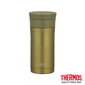 【THERMOS 膳魔師】不銹鋼真空保溫杯 0.35L(JMK-351-GT)GT(綠色)