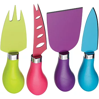 《Colour》起司刀叉4件組