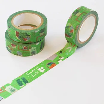 Smohouse 和紙膠帶：蒐集狂系列 阿諾的園藝手記