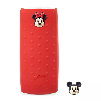 Bone / 逗扣行動電源 6000mAh-米妮(附米奇逗扣)[迪士尼]