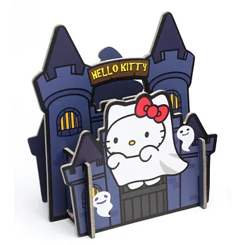 Hello Kitty 怪物系列置物架-西洋古堡