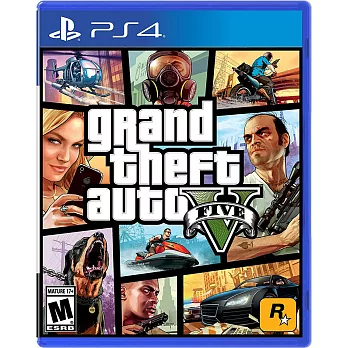 PS4遊戲《俠盜獵車手 5》-中英文合版