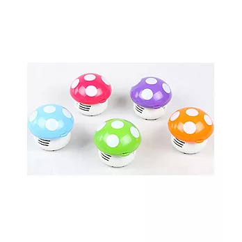 迷你蘑菇桌面吸塵器綠色