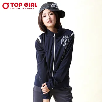 【TOP GIRL】造型針織外套M紫