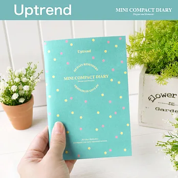 Uptrend Mini Compact Diary│小雪花