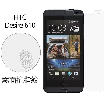 【BIEN】HTC Desire 610 霧面抗指紋保護貼 (前)