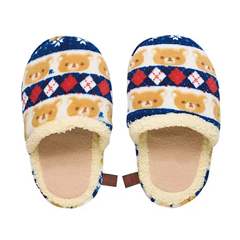 San-X 拉拉熊可愛北歐風系列毛絨保暖室內鞋。懶熊