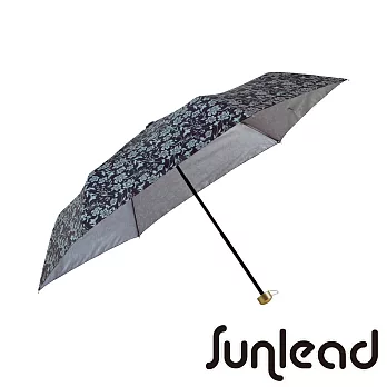 Sunlead 晴雨兩用。防曬銀膠遮光折疊傘/雨傘/遮陽傘 (銀灰黑)