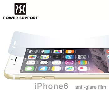 POWER SUPPORT iPhone6 螢幕保護膜 - 抗眩霧面(正面X2)