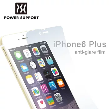 POWER SUPPORT iPhone6 Plus 螢幕保護膜 - 抗眩霧面(正面X2)