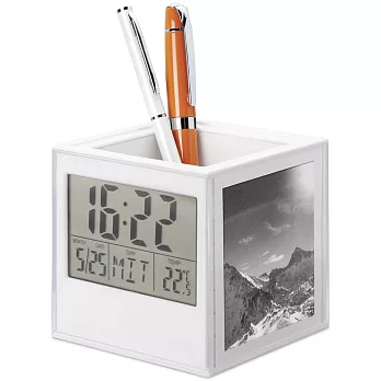 《REFLECTS》3 in1 鬧時鐘月曆筆筒