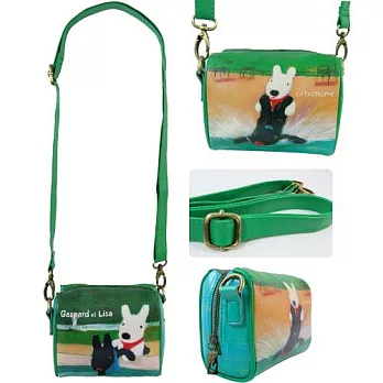 麗莎和卡斯柏-相機包(皮質)A款(麗+卡)