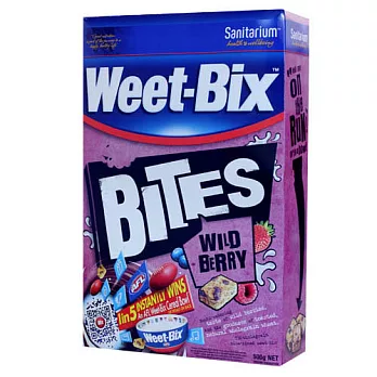 【Weet-Bix】澳洲全穀片餅乾-Mini野莓口味 - 500g