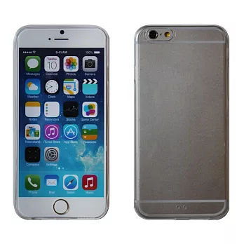 【BIEN】iPhone 6 Plus 彩透超薄雙料軟硬質保護殼 (透明)