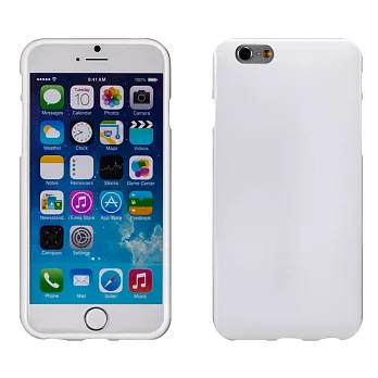 【BIEN】iPhone 6 Plus 亮麗全彩軟質保護殼 (白)