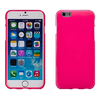 【BIEN】iPhone 6 Plus 亮麗全彩軟質保護殼 (紅)