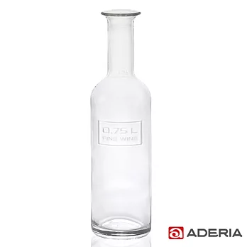 【ADERIA】日本進口透明玻璃酒瓶750ml