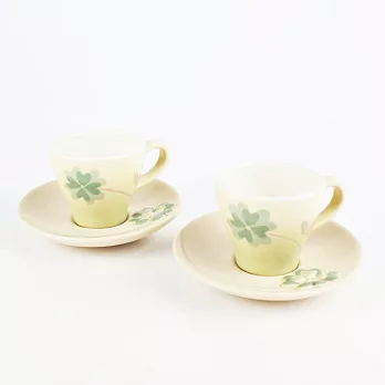 《WALD ®》親情相隨 / Espresso對杯組 (幸運草)