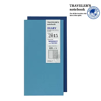 MIDORI Traveler’s Notebook 2015 週間手帳-補充包