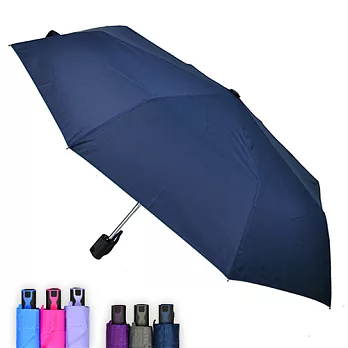 【2mm】彩色活力時尚自動開收傘(低調藍)