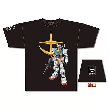 機動戰士鋼彈 RX-78 T恤-M(黑)