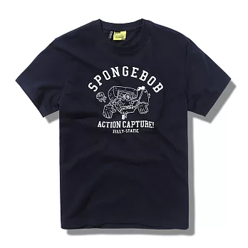 【CACO】海綿寶寶-功夫短T-男S丈青