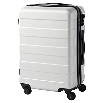 [MUJI 無印良品]四輪硬殼止滑拉桿箱33L銀色銀色