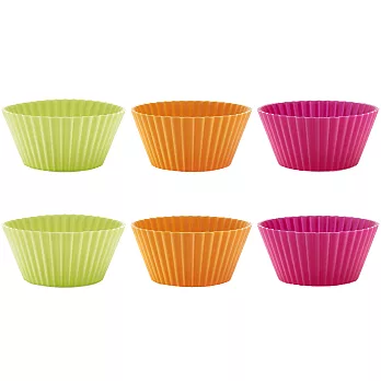 《LEKUE》三色瑪芬烤杯(S6入)