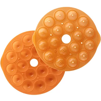 《LEKUE》18格咬一球烤盤(橘)