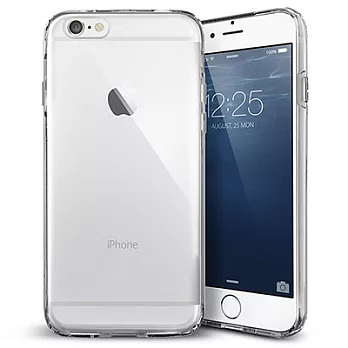 iPhone6 Plus 0.3MM輕薄超透TPU清水保護套(贈保護貼/防塵塞)