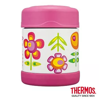 【THERMOS 膳魔師】小花兒篇 不鏽鋼真空食物罐 0.3L(F3001FFP6)FFP6 (小花兒篇