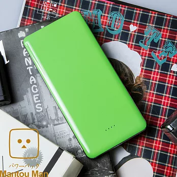 Mantou Man 『天使派對』20000型 行動電源☆綠天使