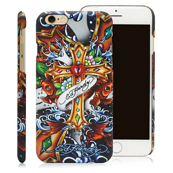 ED HARDY IPHONE 6 PLUS(5.5吋)保護殼-十字架