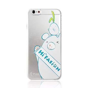 Hi Fasion iPhone 6 熊出沒-疊高高 4.7吋 透明保護殼透明
