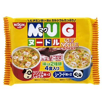 日本【日清】MUG杯仔麵-醬油海鮮味