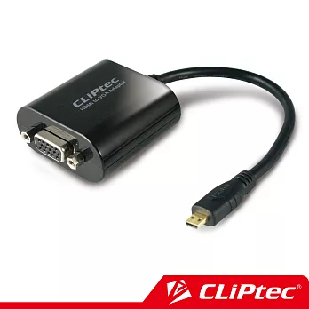 CLiPtec Micro HDMI to VGA 免電源轉換線